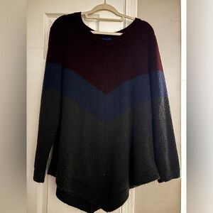 Apt. 9 Women's Chevron Sweater - Burgundy, Navy, Forest Green